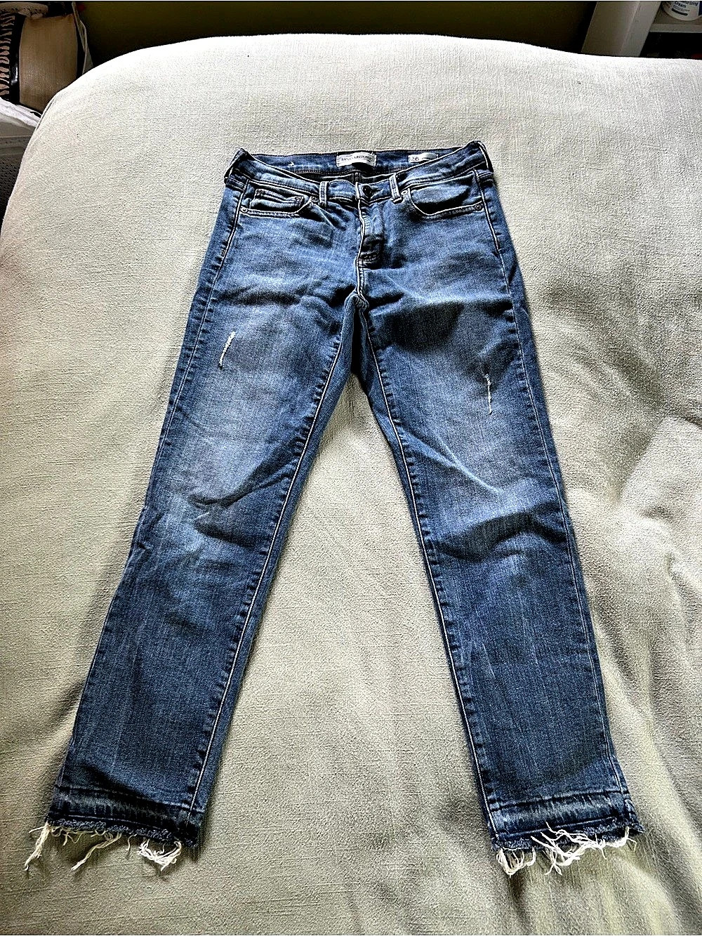 Banana Republic Straight Crop Jeans Blue Waist 26